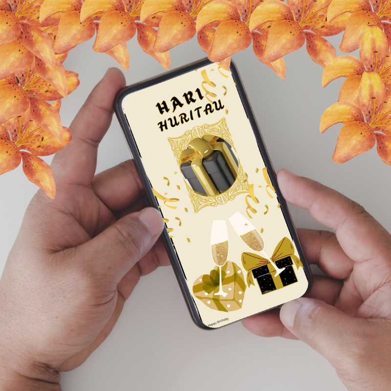 Personalised Digital birthday card