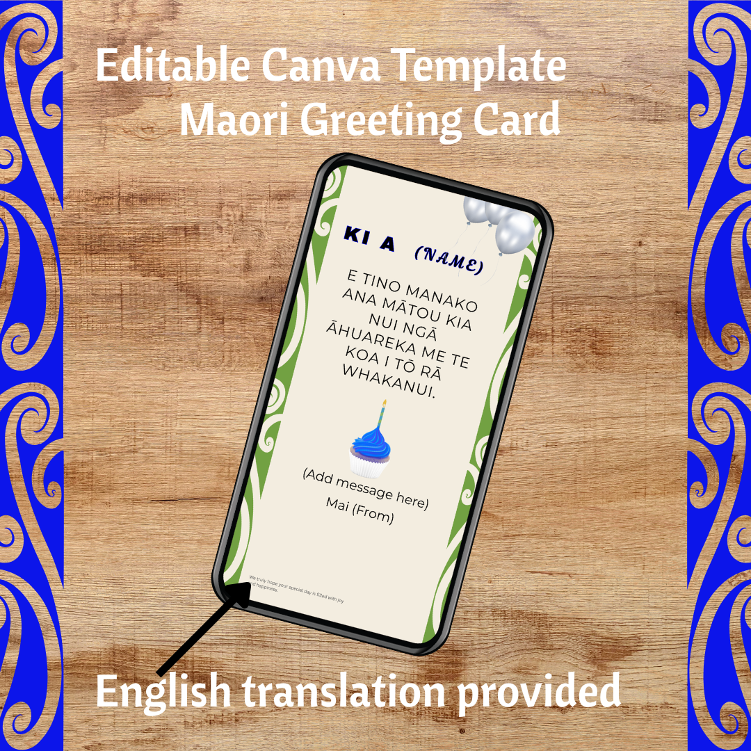 Blue & Black Card