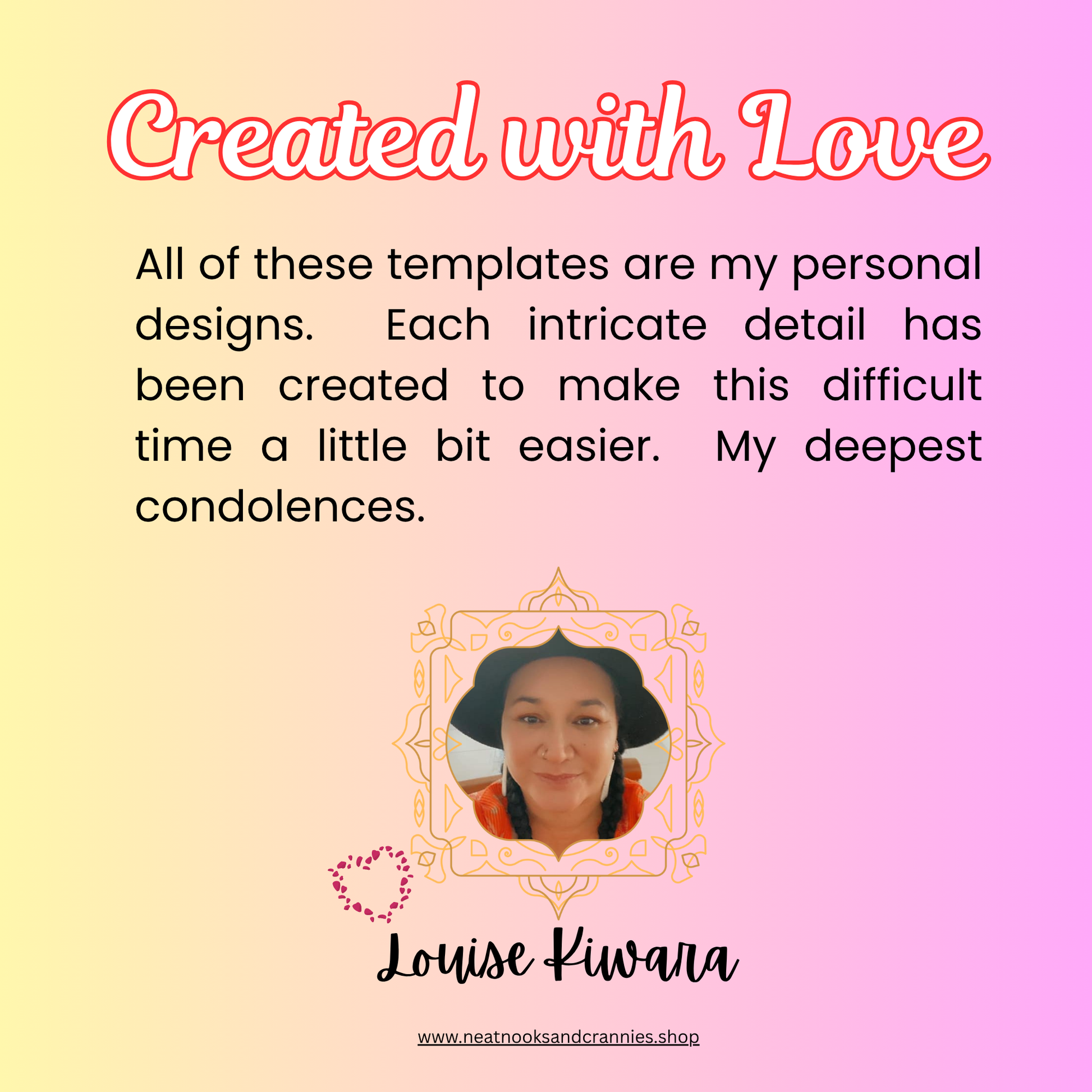 Memorial Template