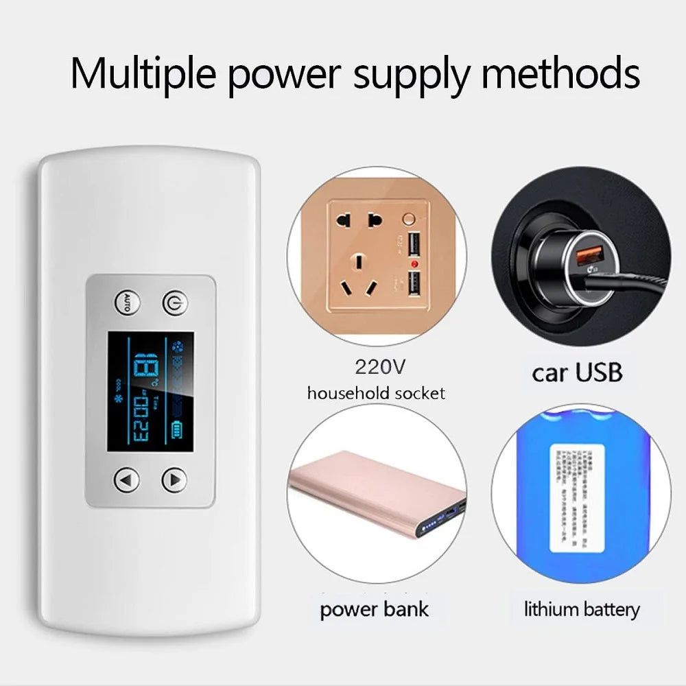 Portable Insulin Cooler Refrigerated Box 2-18 Degrees Medicine Cooler Reefer Refrigerator Container For Travel Outdoor Household