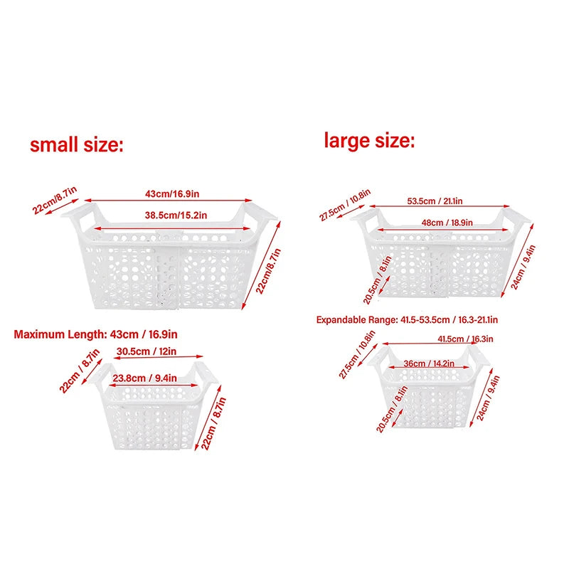 Chest Freezer Basket Odorless Chest Freezer Storage Rack Heavy Load Refrigerator Storage Organizer Kitchen Accessories