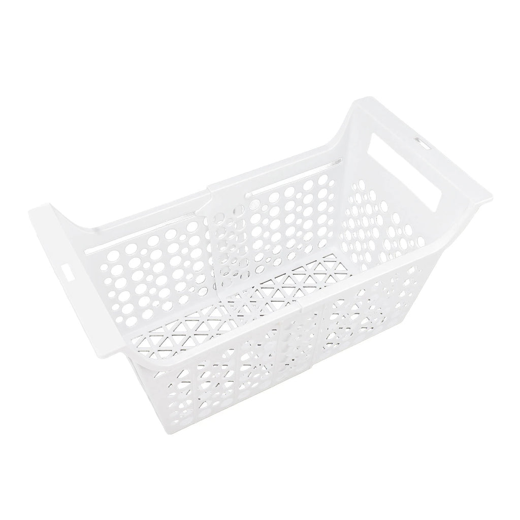 Chest Freezer Basket Deep Freezer Organizer Bin Expandable PP Heavy Load with Handle Chest Freezer Accessory for Kitchen