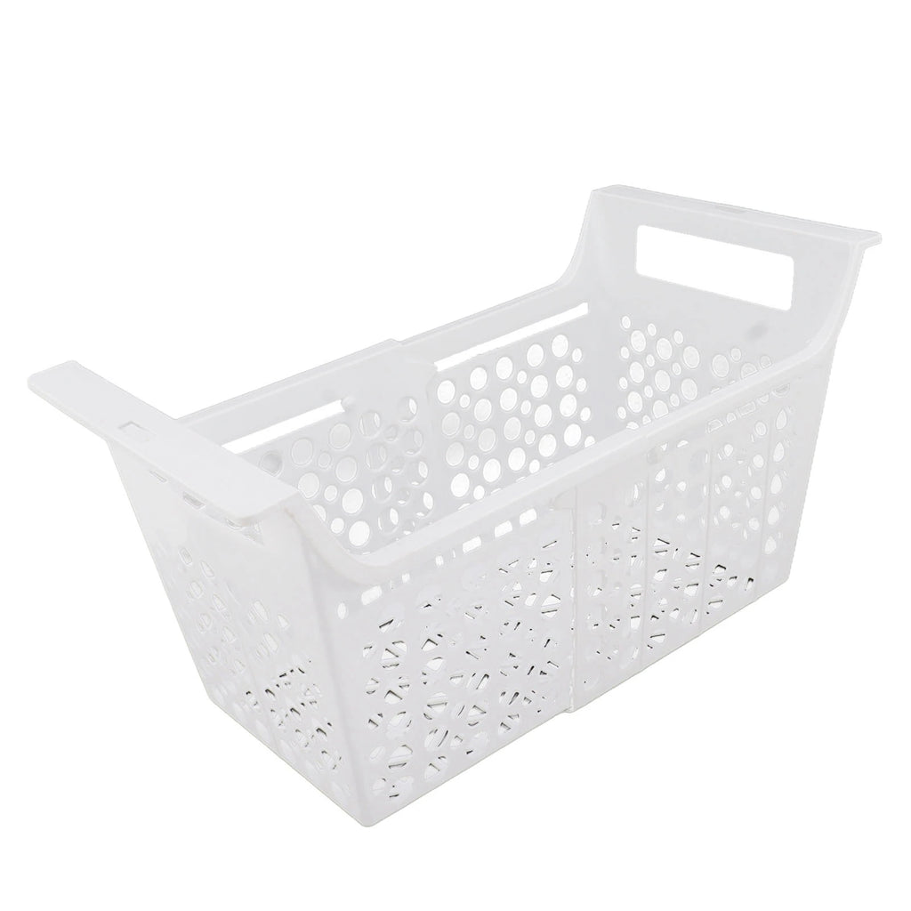 Chest Freezer Basket Deep Freezer Organizer Bin Expandable PP Heavy Load with Handle Chest Freezer Accessory for Kitchen