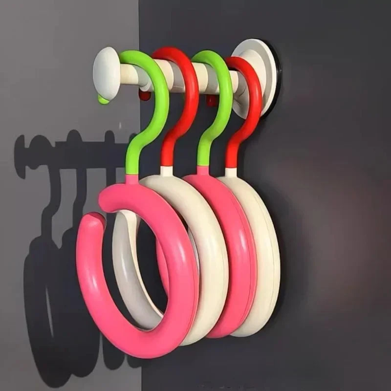 Hat Storage Clothes Hanger Invisible Luxury Multi-Function Hook Home Use New 2025 Plastic Coat Hanger Nordic Sle Adult Closet