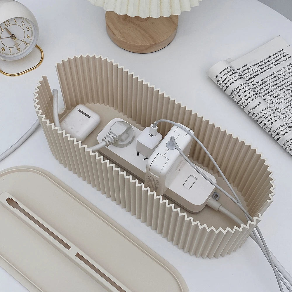 Household Socket Board Organizer Box, Multi-Functional Cable Management Box, Data Cable, Multi-Purpose Organizer And Finishing