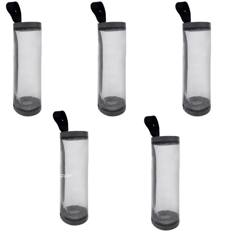 1-5PCS Kitchen Garbage Bag Storage Grocery Bag Holder Wall Mount Plastic Bag Holder Dispenser Hanging Storage Garbage Organizer
