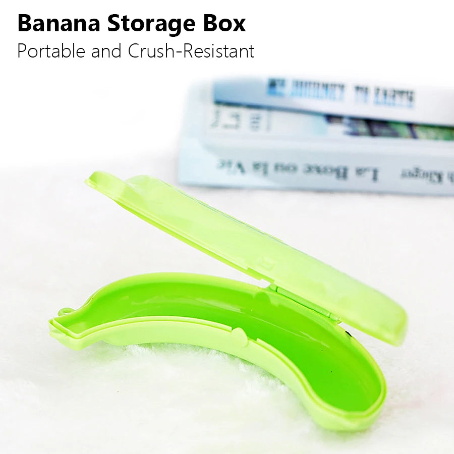 Banana Storage Box for Outdoor Travel Cute  Case Protector  Container Trip  Lunch Fruit Storage  Holder
