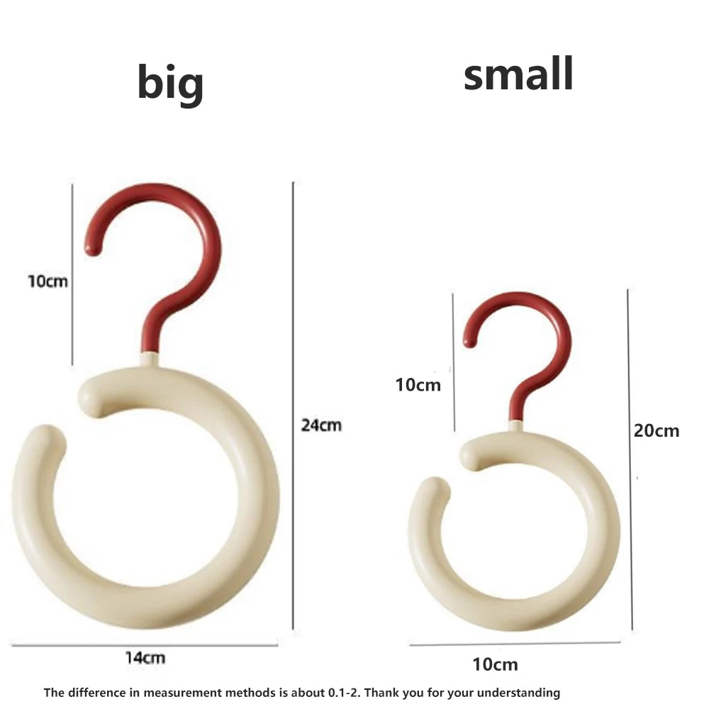 Hat Storage Clothes Hanger Invisible Luxury Multi-Function Hook Home Use New 2025 Plastic Coat Hanger Nordic Sle Adult Closet