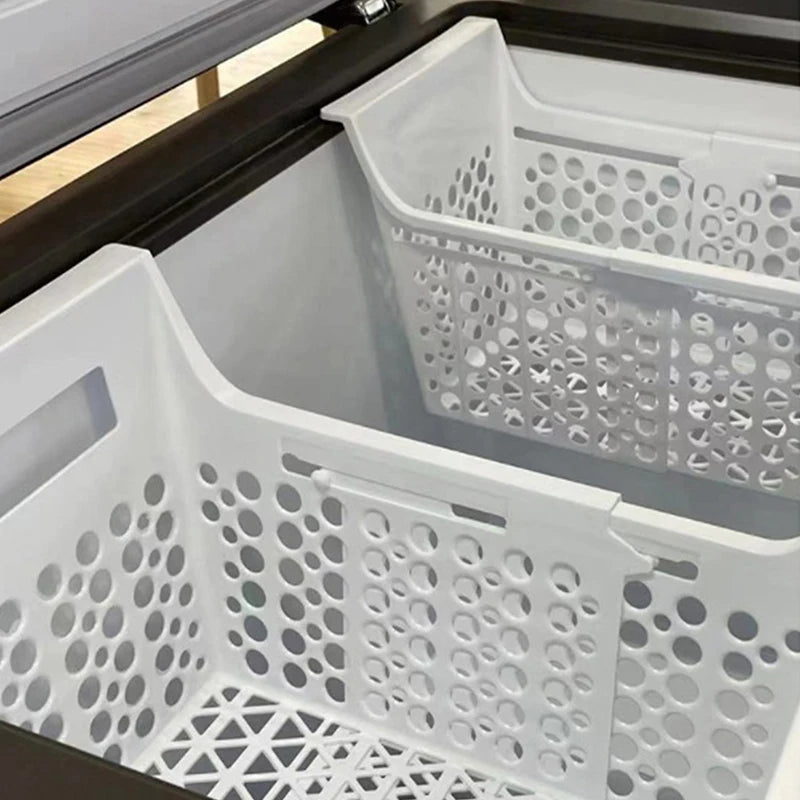 Chest Freezer Basket Odorless Chest Freezer Storage Rack Heavy Load Refrigerator Storage Organizer Kitchen Accessories