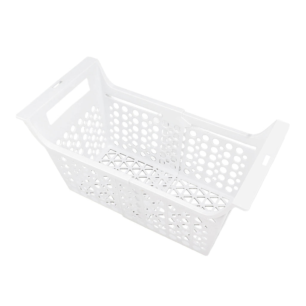 Chest Freezer Basket Deep Freezer Organizer Bin Expandable PP Heavy Load with Handle Chest Freezer Accessory for Kitchen
