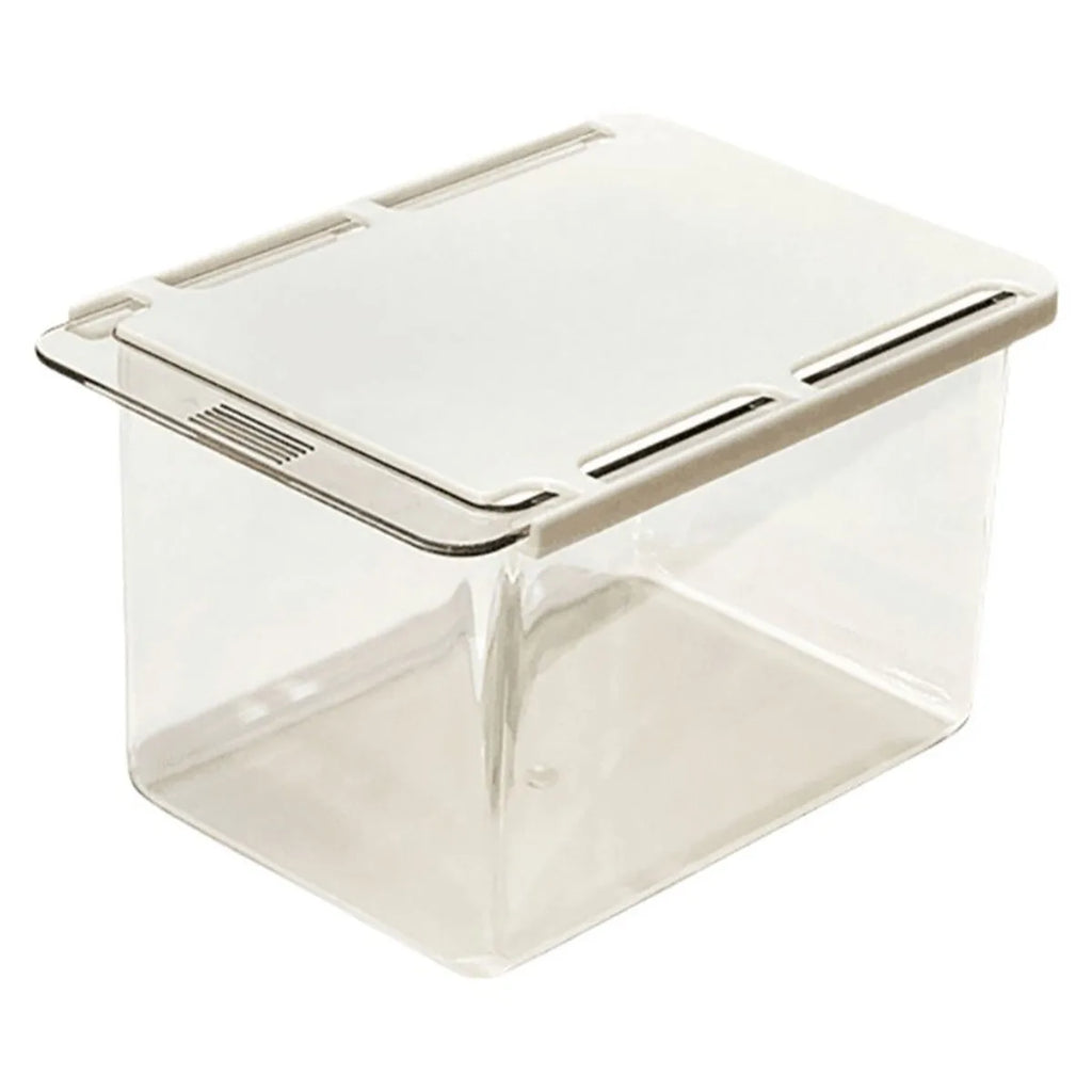 Transparent Bathroom Cotton Stick Makeup Cotton Bathroom Pull-Out Storage Drawer Style Storage Box Under The Mirror Cabinet