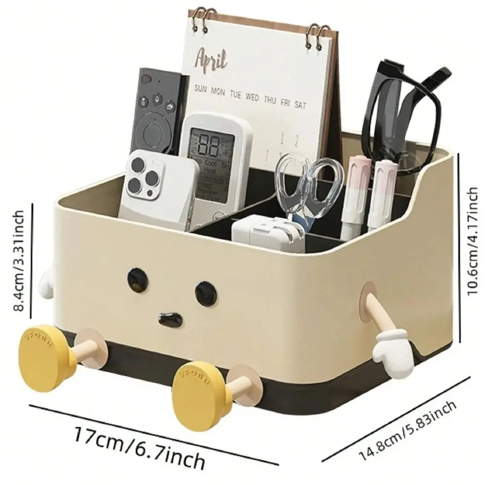 1pc multifunctional desktop storage box, cosmetic organisation shelf countertop storage and display box
