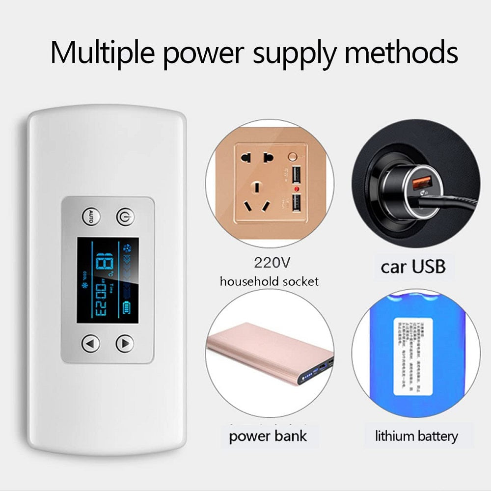 Portable Insulin Cooler Refrigerated Box 2-18 Degrees Medicine Cooler Reefer Refrigerator Container For Travel Outdoor Household