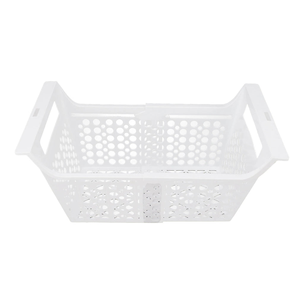Chest Freezer Basket Deep Freezer Organizer Bin Expandable PP Heavy Load with Handle Chest Freezer Accessory for Kitchen